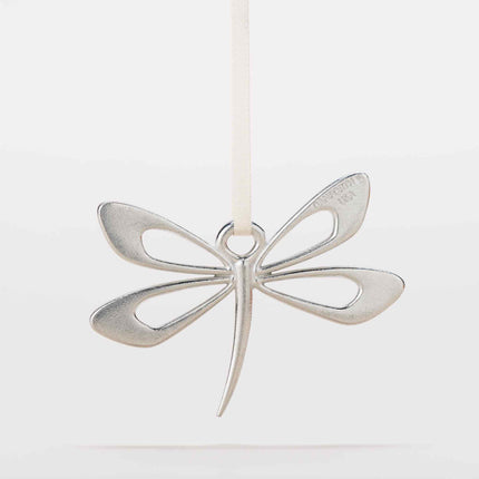 Haiku Dragonfly Pewter Ornament