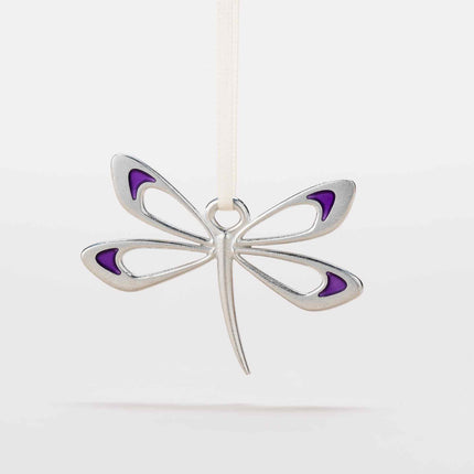 Haiku Dragonfly Pewter Ornament