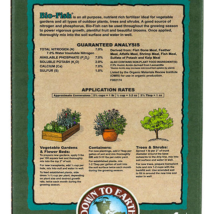 Bio-Fish 7-7-2 Fertilizer 5lb