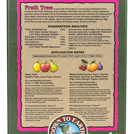 Fruit Tree 6-2-4 Fertilizer 5lb