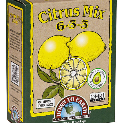 Citrus Mix 6-3-3 Fertilizer Mini 1 Lb