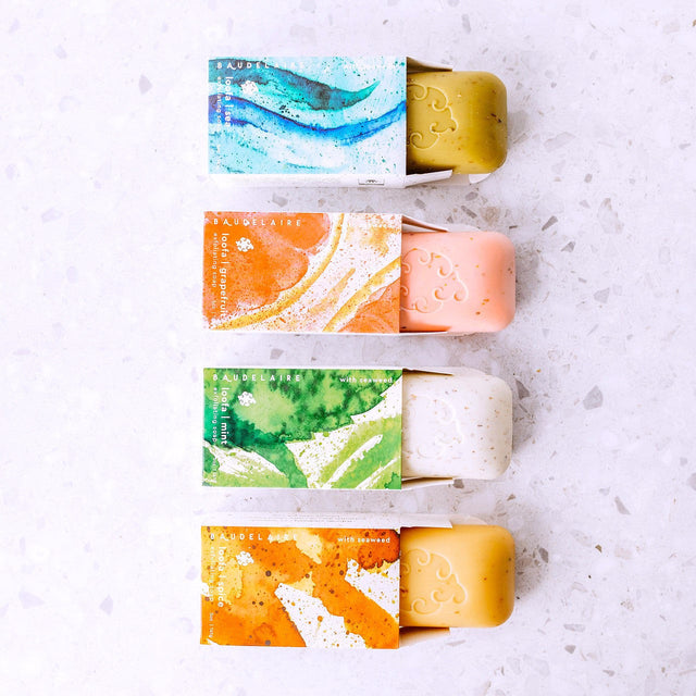 Loofa Soaps by Baudelaire