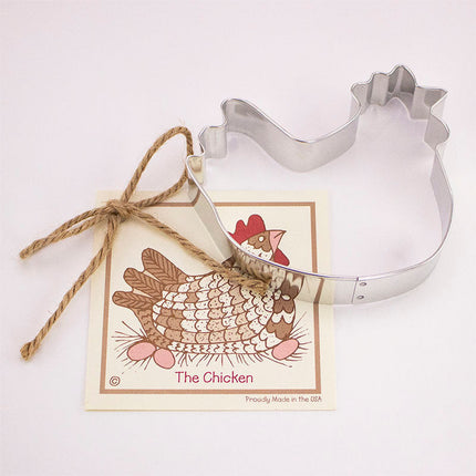 Chicken Cookie Cutter 4 1/8"