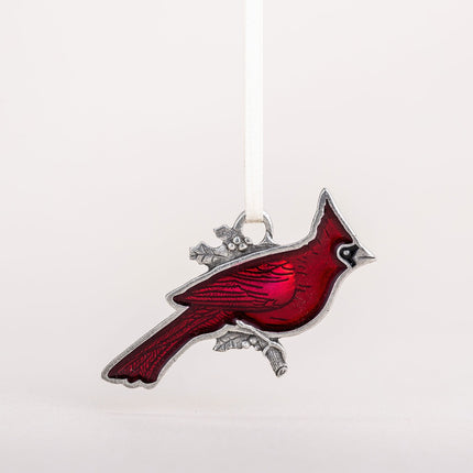 Cardinal Pewter Ornament