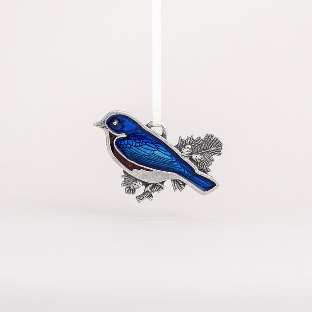 Bluebird Pewter Ornament