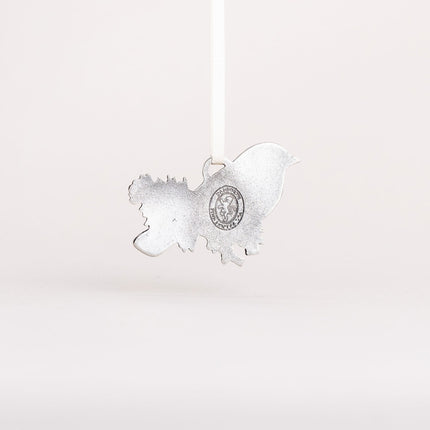 Bluebird Pewter Ornament