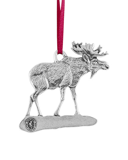 Moose Pewter Ornament