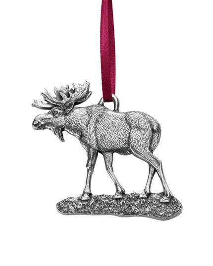 Moose Pewter Ornament
