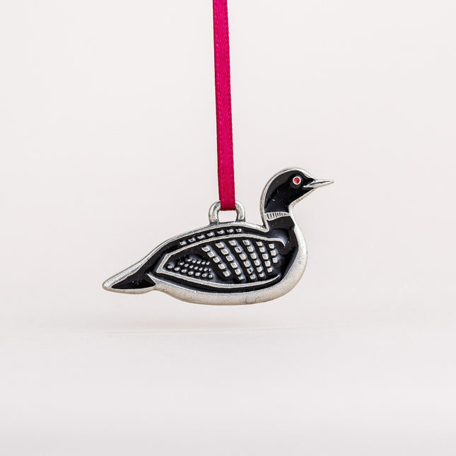 Loon Boxed Pewter Ornament