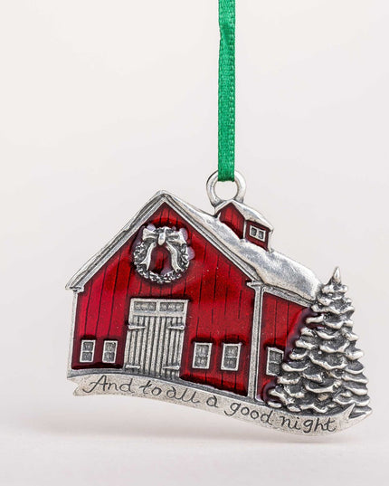 And to All A Good Night Pewter Ornament