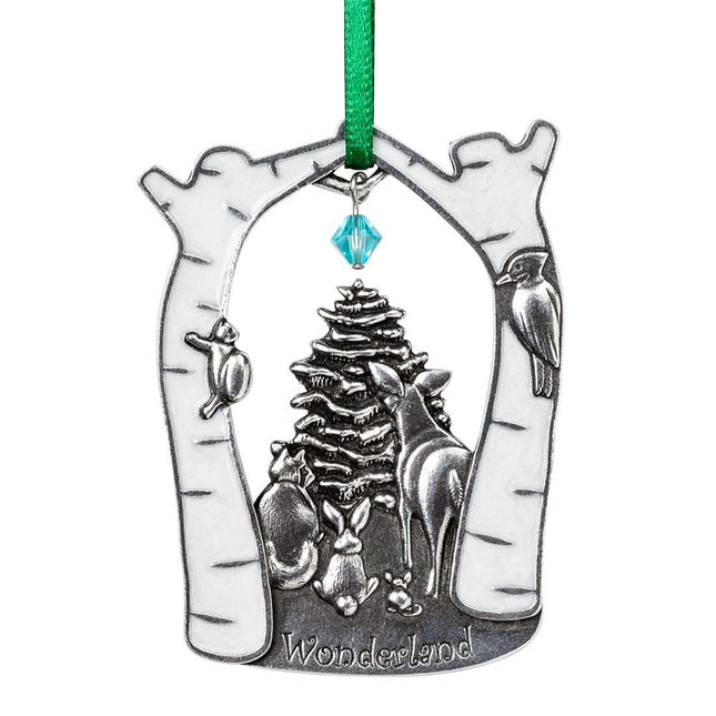 Wonderland Pewter Annual Ornament