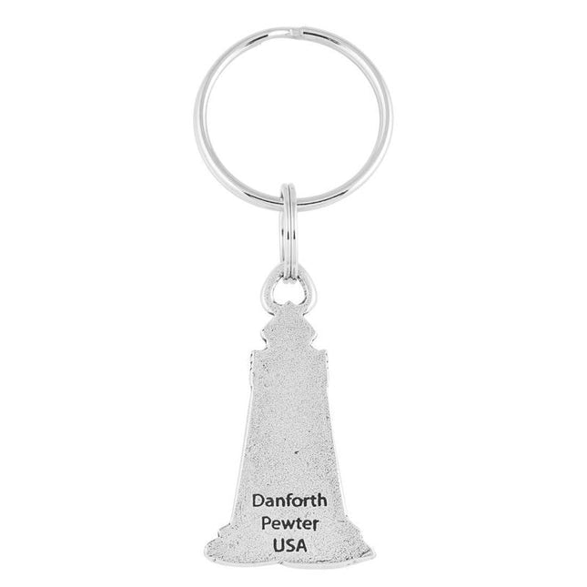 Lighthouse Pewter Keyring