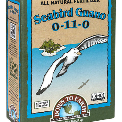 Seabird Guano 0-11-0 Fertilizer 5lb