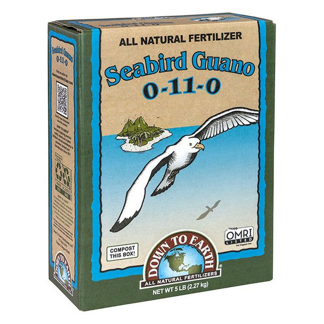 Seabird Guano 0-11-0 Fertilizer 5lb