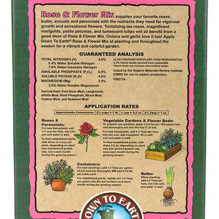 Rose & Flower 4-8-4 Fertilizer 5lb