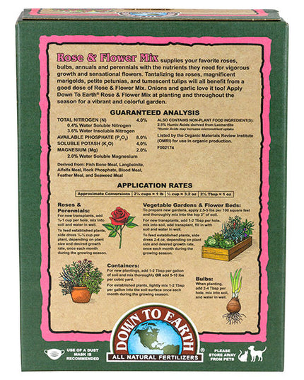 Rose & Flower 4-8-4 Fertilizer 5lb
