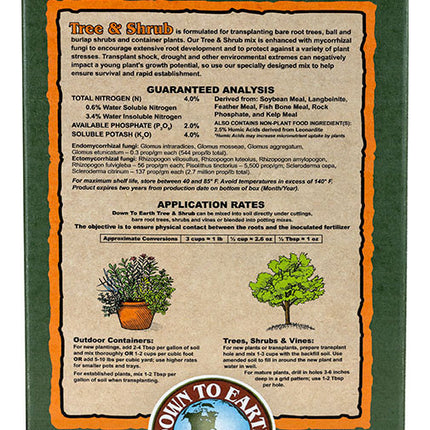 Tree & Shrub 4-2-4 Fertilizer 5lb