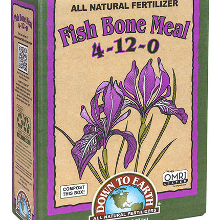 Fish Bone Meal 4-12-0 Fertilizer 5lb