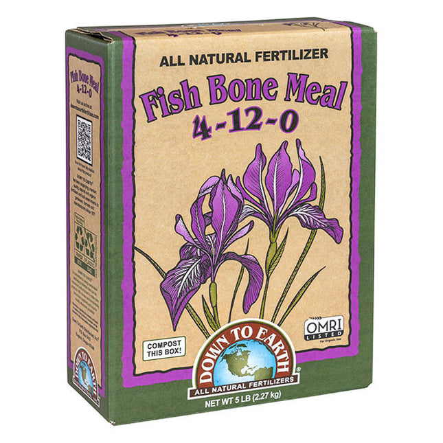 Fish Bone Meal 4-12-0 Fertilizer 5lb