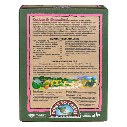 Cactus & Succulent 2-4-8 Fertilizer Mini 1 Lb