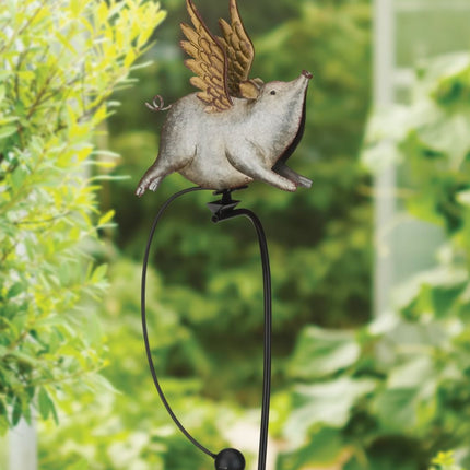 Flying Pig Rocker Stake