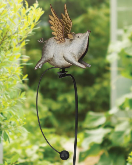 Flying Pig Rocker Stake