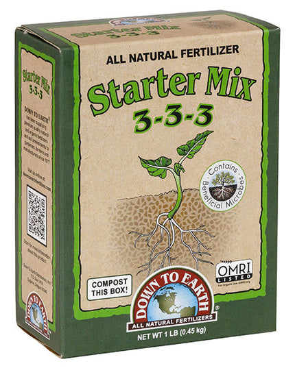 Starter Mix 3-3-3  Fertilizer Mini 1 Lb
