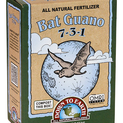 Bat Guano 7-3-1  Fertilizer Mini .25 Lb