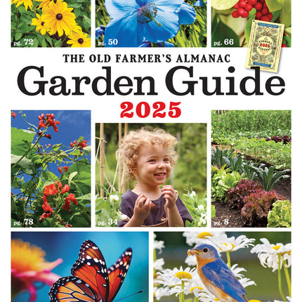 the Old Farmer's Almanac Garden Guide 2025 cover 