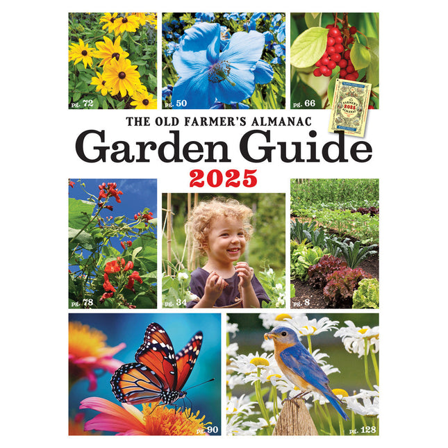 the Old Farmer's Almanac Garden Guide 2025 cover 