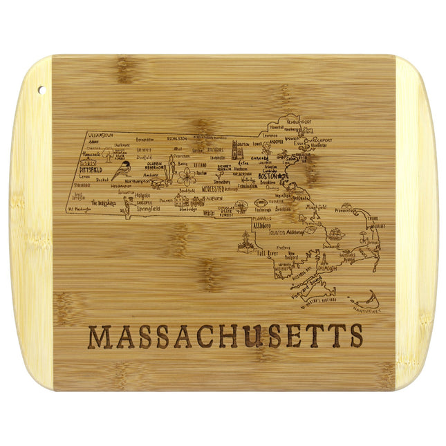 Slice of Life Massachusetts Cutting Board