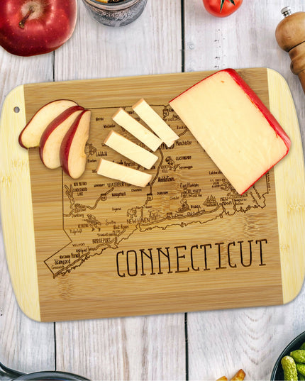 Slice of Life Connecticut Cutting Board