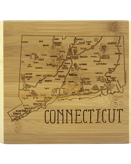Slice of Life Connecticut Cutting Board