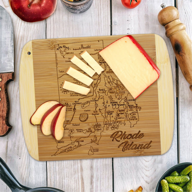 Slice of Life Rhode Island Cutting Board