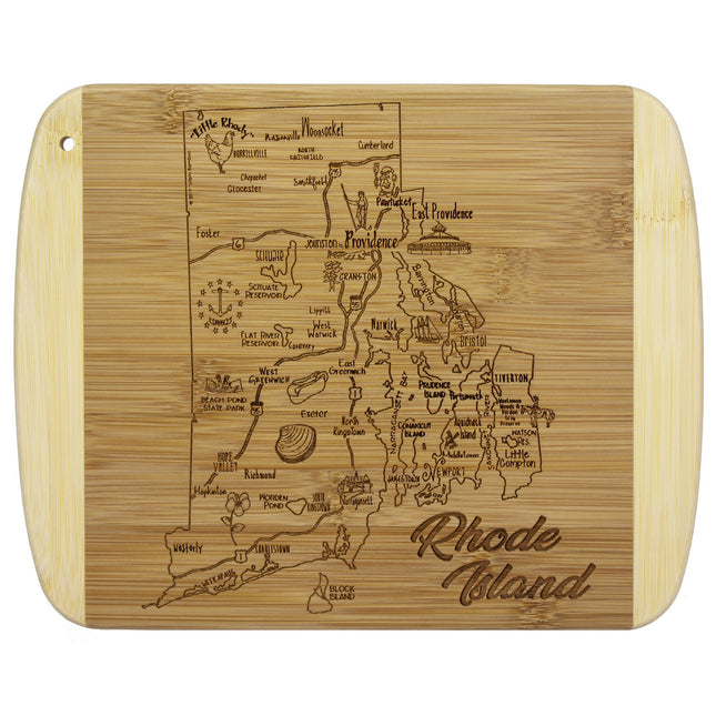 Slice of Life Rhode Island Cutting Board