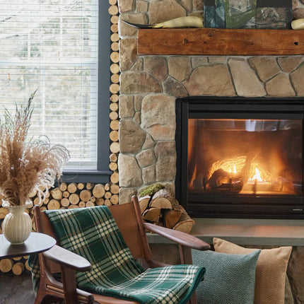Evergreen Plaid Blanket