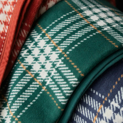 Evergreen Plaid Blanket