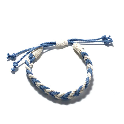 Adjustable Chevron Bracelet Woven 3/8"