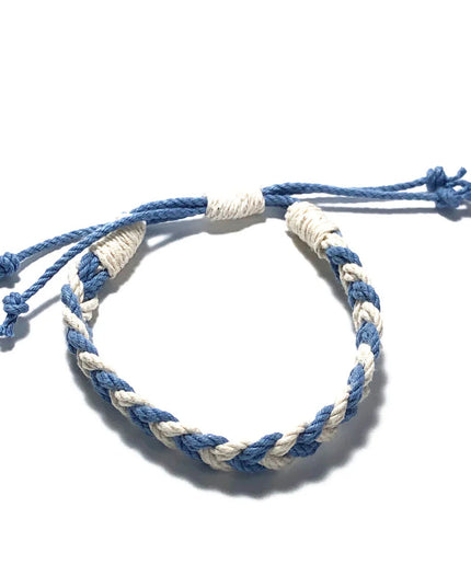 Adjustable Chevron Bracelet Woven 3/8"