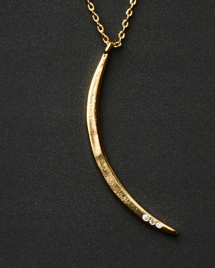 Gibbous Slice Necklace