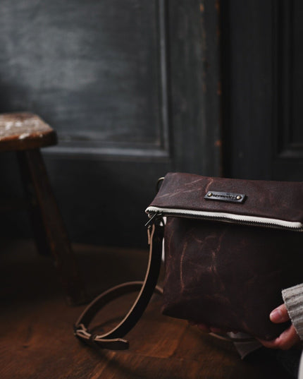 The Satchel - Waxed Canvas Bag