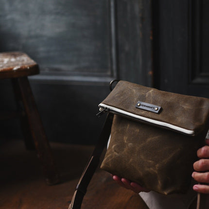 The Satchel - Waxed Canvas Bag