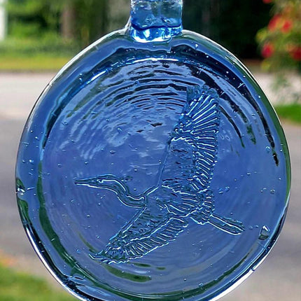 Old Hancock Heron Suncatcher
