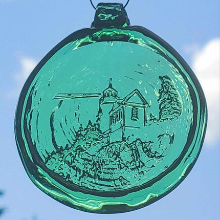 Old Hancock Suncatcher Set of 3 - Lighthouses