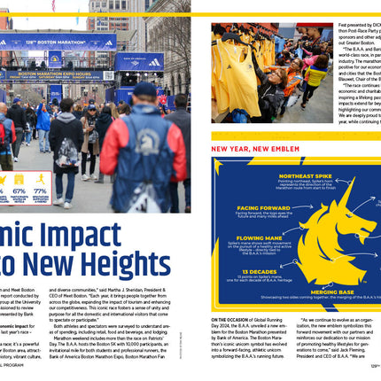 2025 Boston Marathon Official Program