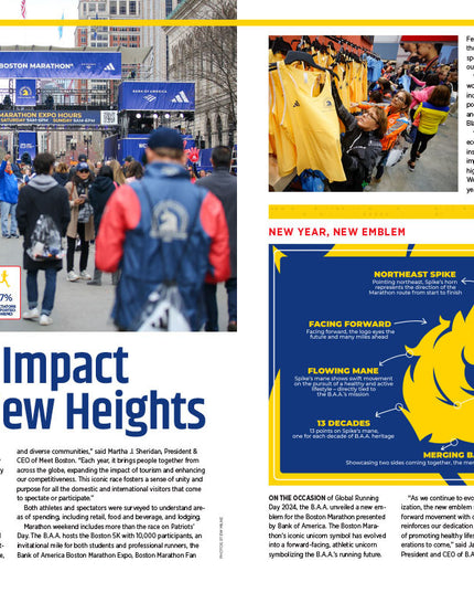 2025 Boston Marathon Official Program
