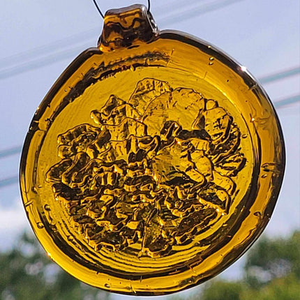 Old Hancock Peony Suncatcher