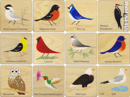 Memory Tiles - Birds