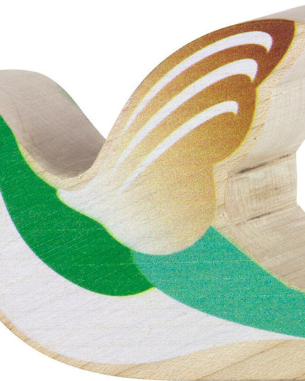 Wooden Hummingbird door stop, Made in Vermont