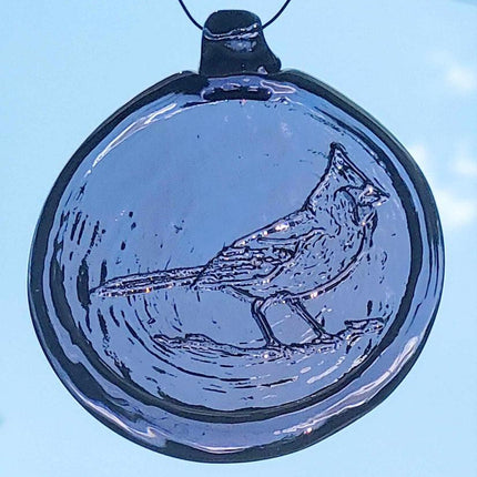 Old Hancock Cardinal Suncatcher